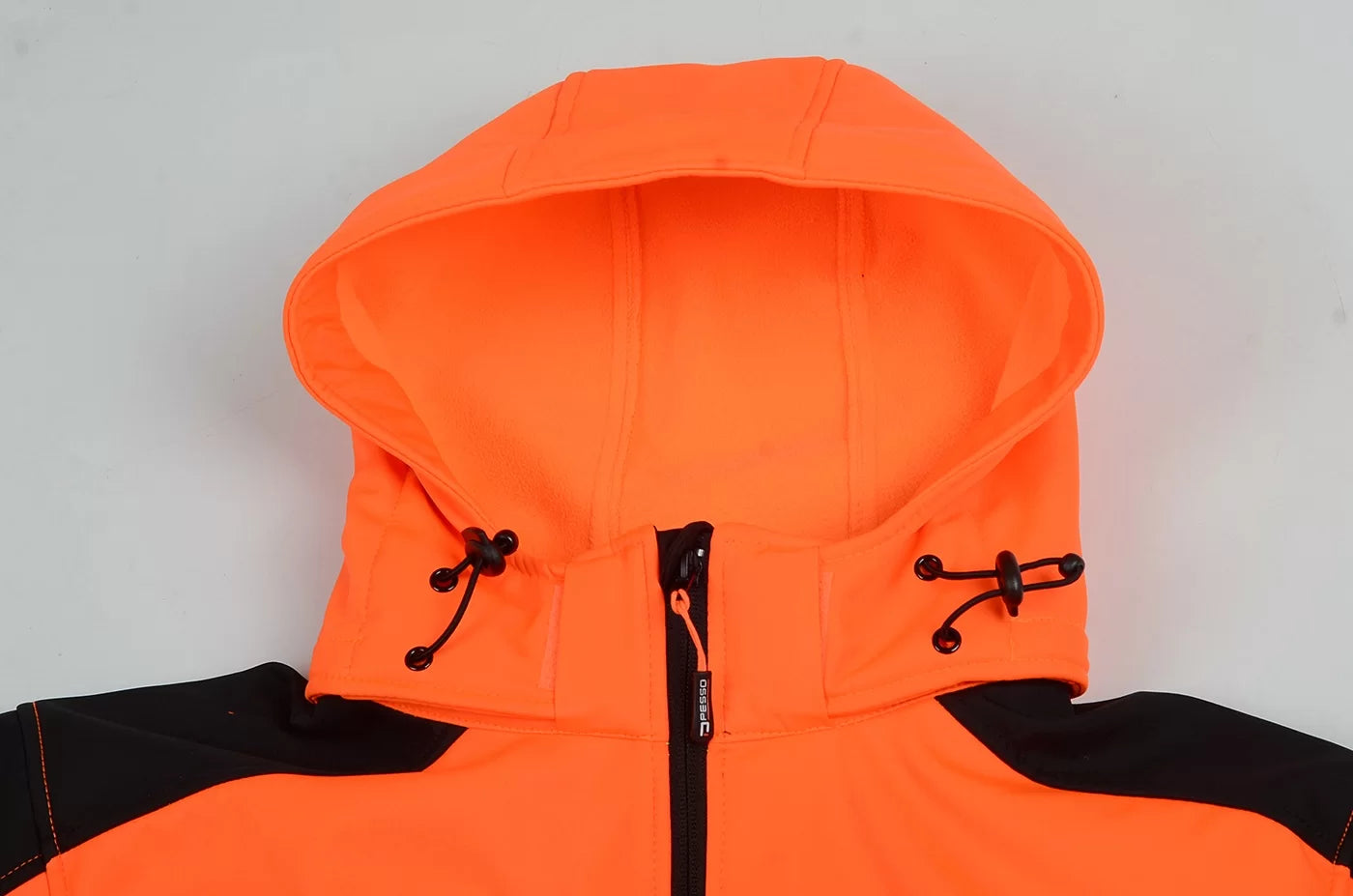 PALERMO_OR, HI-VIS SOFTSHELL JACKET PESSO PALERMO, ORANGE