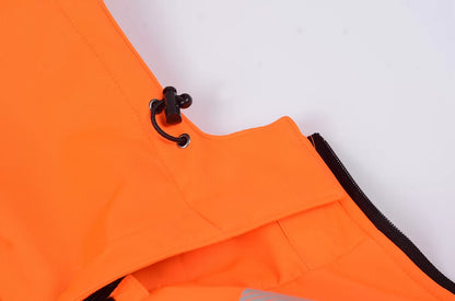 CALGARY_OR, HI-VIS SOFTSHELL JACKET PESSO CALGARY, ORANGE
