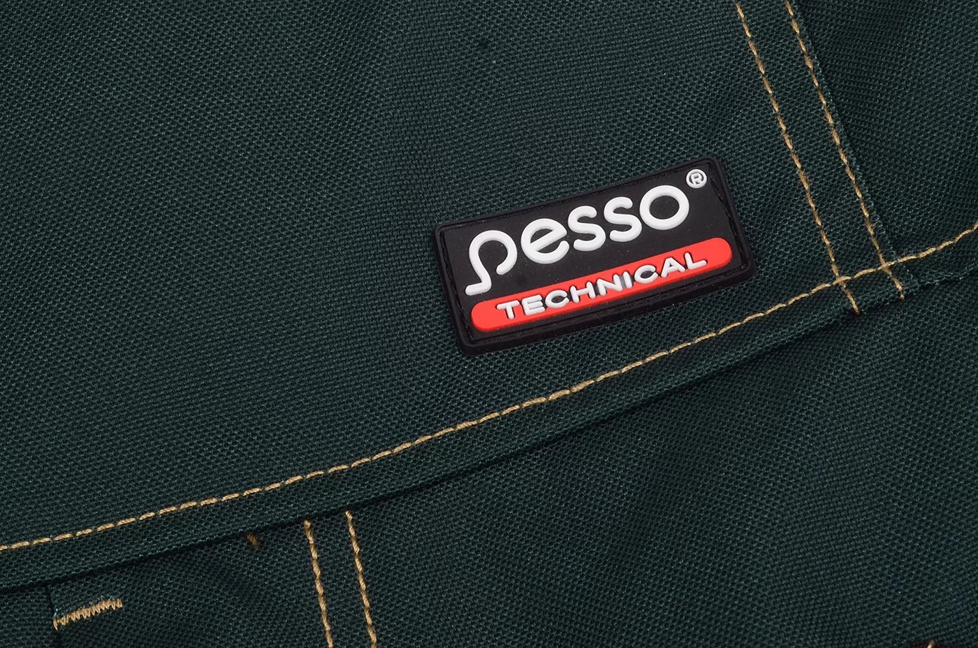 DPCZ, WORKWEAR BIBPANTS CANVAS PESSO, GREEN