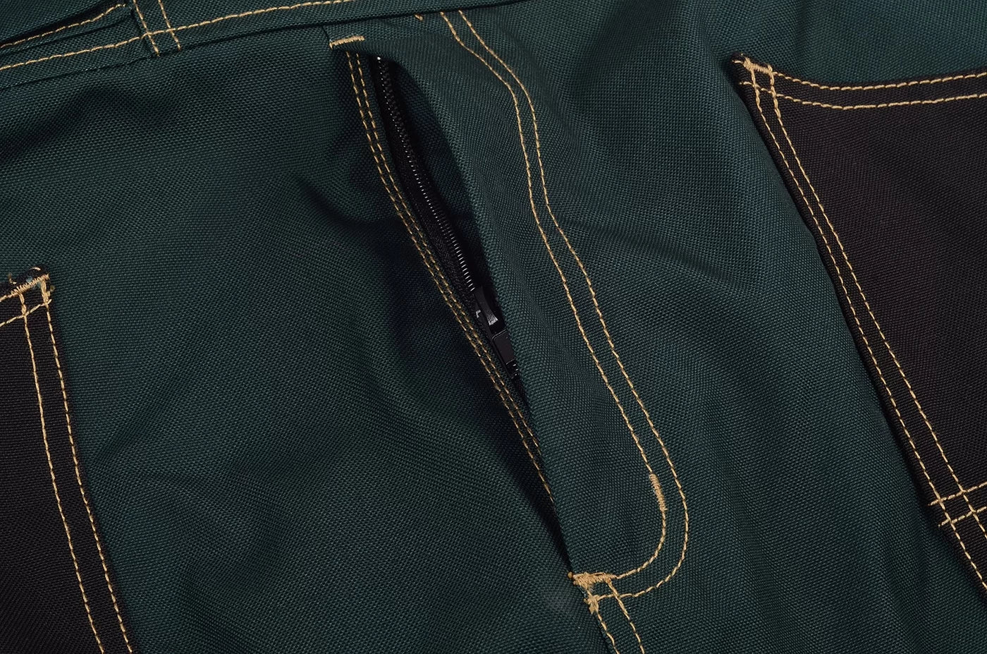 DPCZ, WORKWEAR BIBPANTS CANVAS PESSO, GREEN