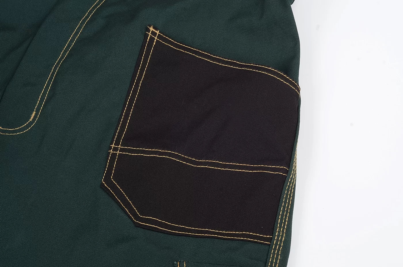 DPCZ, WORKWEAR BIBPANTS CANVAS PESSO, GREEN