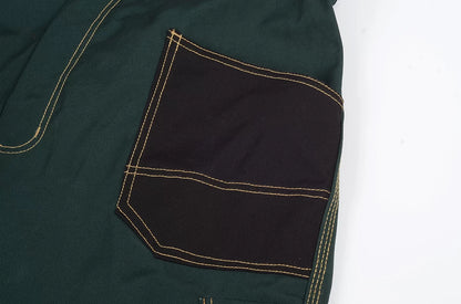 DPCZ, WORKWEAR BIBPANTS CANVAS PESSO, GREEN