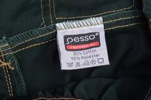 DPCZ, WORKWEAR BIBPANTS CANVAS PESSO, GREEN
