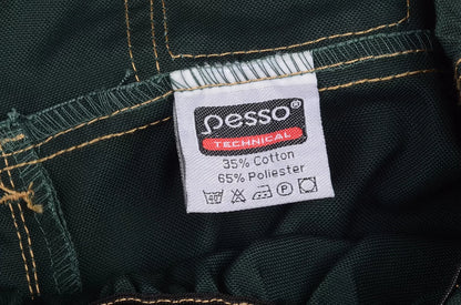 DPCZ, WORKWEAR BIBPANTS CANVAS PESSO, GREEN