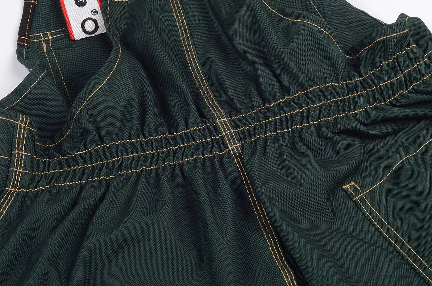 DPCZ, WORKWEAR BIBPANTS CANVAS PESSO, GREEN