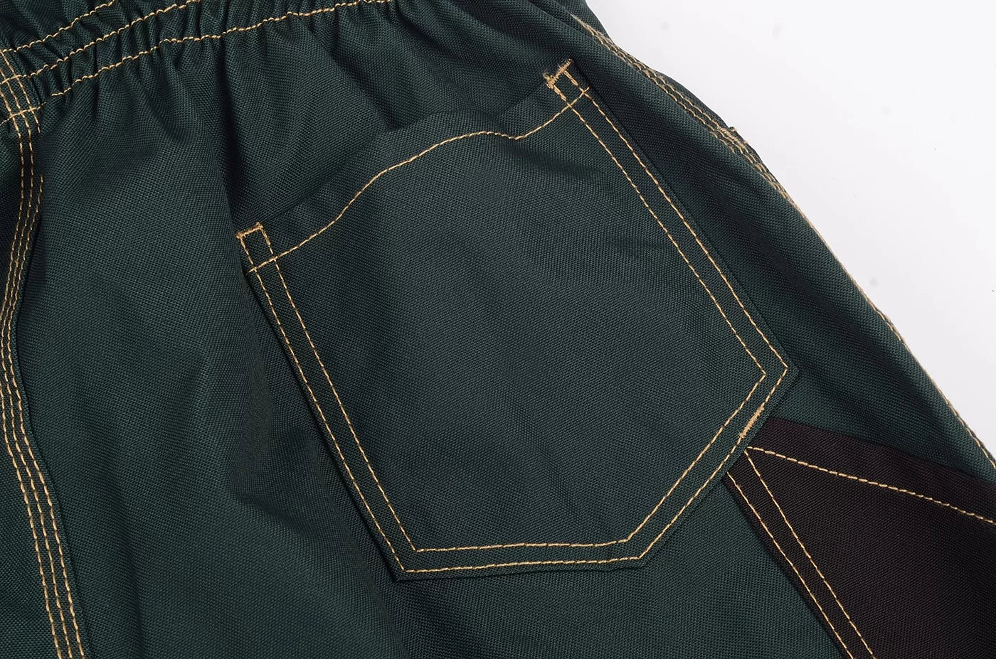 DPCZ, WORKWEAR BIBPANTS CANVAS PESSO, GREEN