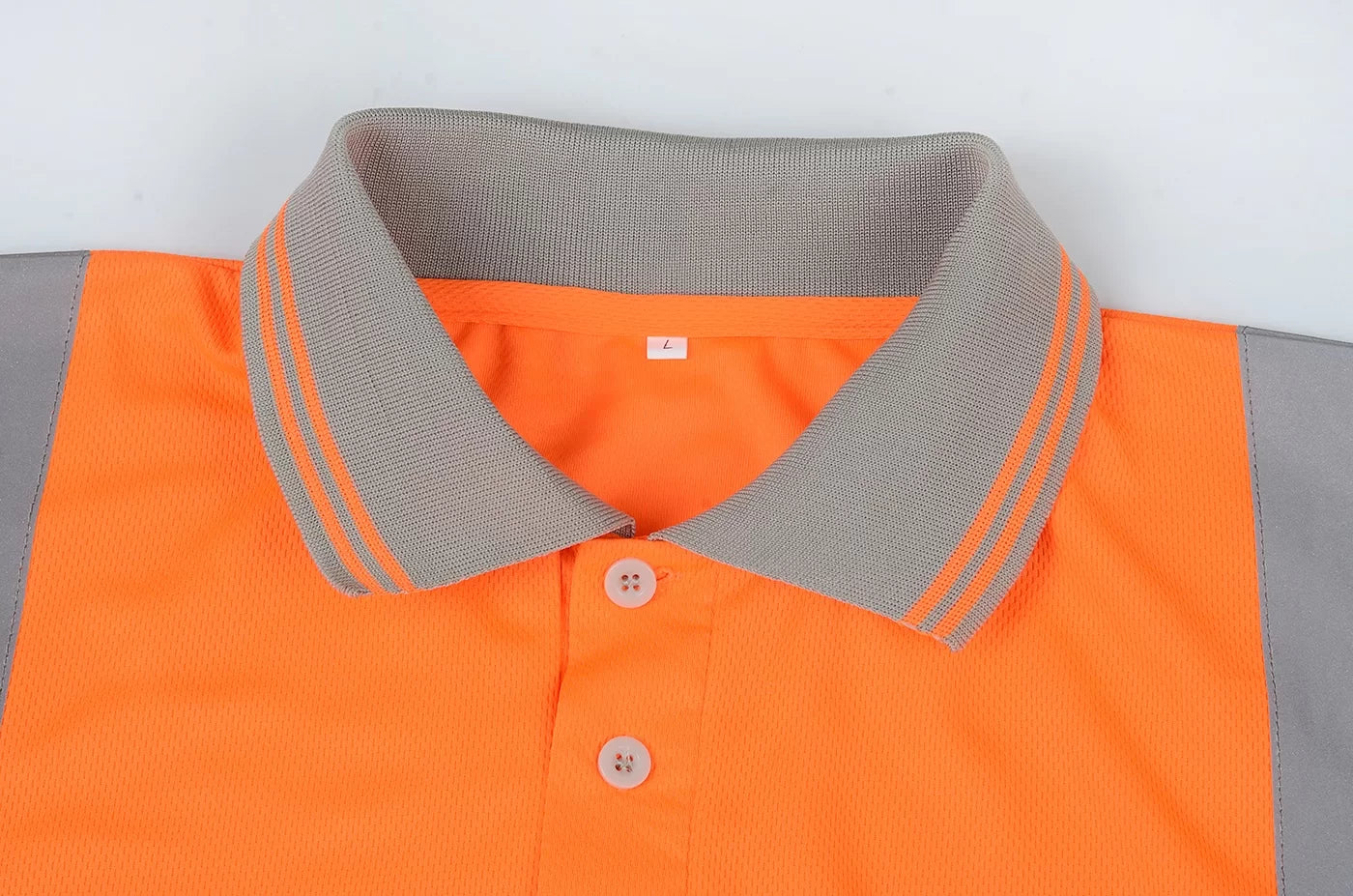 HVP_OR, (LX722-O) HIGH VISIBILITY POLO PESSO HVP, ORANGE