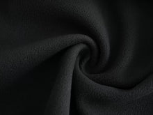DZP725J, ZIP THROUGH 4-WAY STRETCH SWEATER PESSO, BLACK