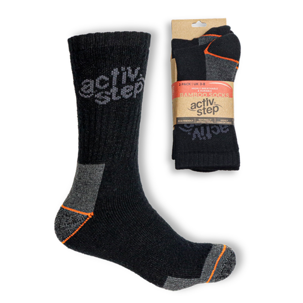 Activ-Step Bamboo Socks Rock Fall