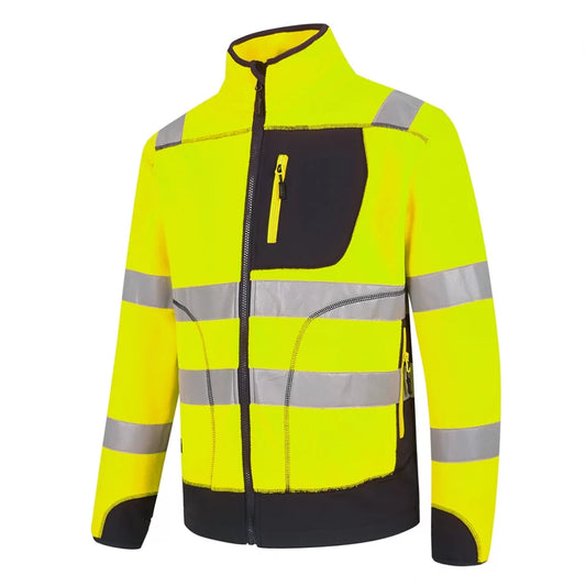 FL02_G, High Visibility Fleece Sweater Pesso