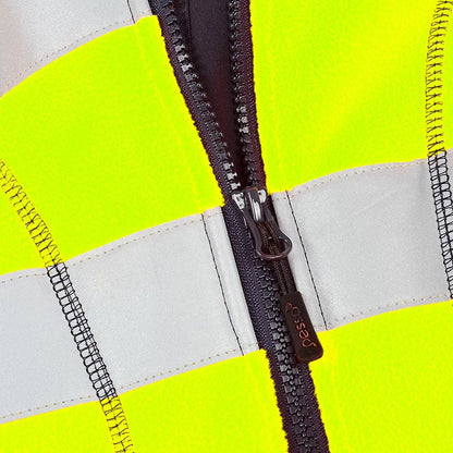 FL02_G, High Visibility Fleece Sweater Pesso