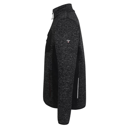 FLORENCE_P, WARM ZIP THROUGH FLEECE JACKET PESSO FLORENCE, GREY