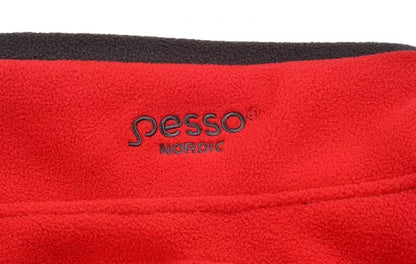 FMR, ZIP THROUGH FLEECE SWEATER PESSO, RED
