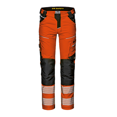 MC2061 HI-VIS ORANGE GEMINI GUARD trousers, SIR