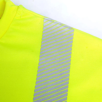HVMCOT_G, HIGH VISIBILITY T-SHIRT PESSO HVMCOT, YELLOW