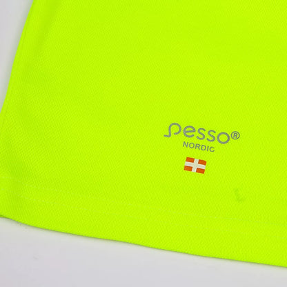 HVMIL_G, HIGH VISIBILITY LONG SLEEVE T-SHIRT PESSO HVMIL, YELLOW