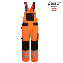 DP135OR URANUS FLEXPRO WORKWEAR BIBPANTS PESSO, ORANGE