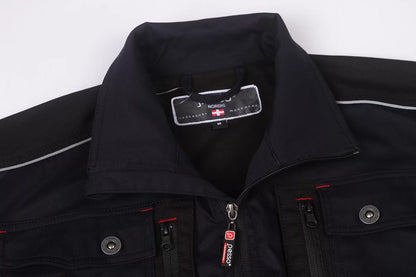 DS215M, WORKWEAR JACKET PESSO STRETCH 215, NAVY