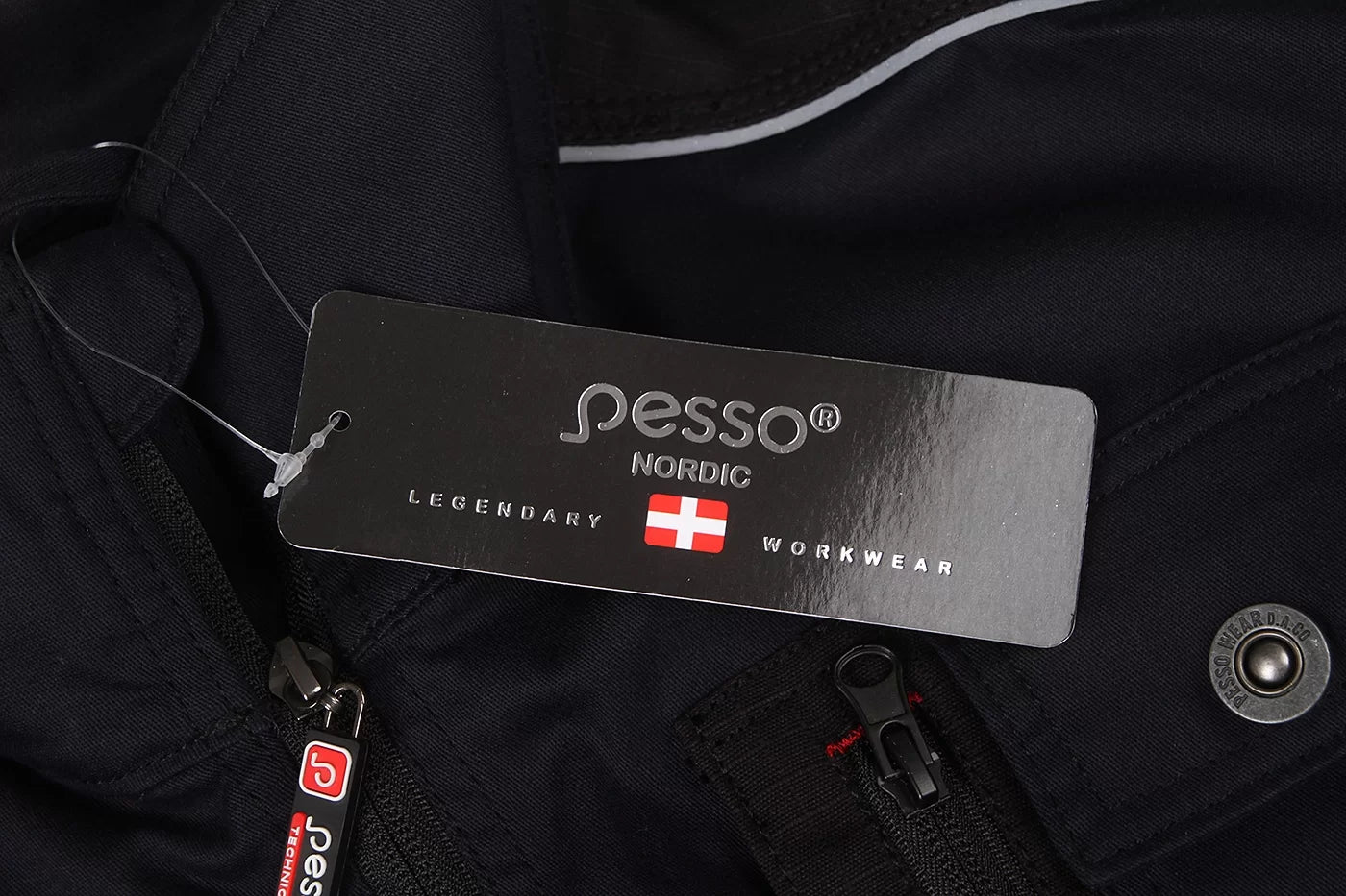 DS215M, WORKWEAR JACKET PESSO STRETCH 215, NAVY