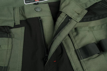 KD125Z, WORKWEAR TROUSERS PESSO TITAN FLEXPRO, GREEN