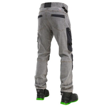 KD155_Grey, Workwear pants Pesso Denim Flex Ultimate Strech 155