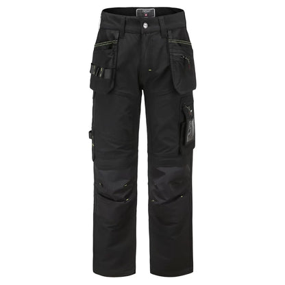 KD165B, WORKWEAR TROUSERS PESSO TAURUS STRETCH 165B, BLACK