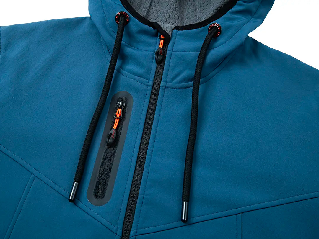 LEO_Blue, RIPSTOP SOFTSHELL JACKET PESSO