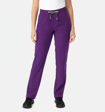 PHILTEX Ladies Stretch Polyester Scrub Bottoms (Purple)