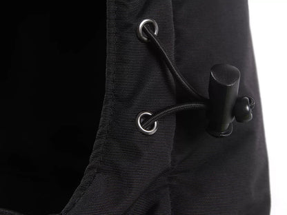 NOVA_OR, WATERPROOF WINTER JACKET PESSO NOVA, BLACK ORANGE