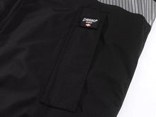 NOVA_OR, WATERPROOF WINTER JACKET PESSO NOVA, BLACK ORANGE