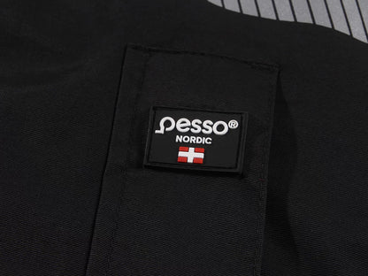 NOVA_OR, WATERPROOF WINTER JACKET PESSO NOVA, BLACK ORANGE