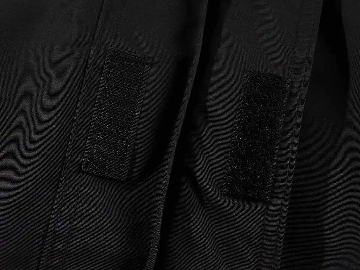 NOVA_OR, WATERPROOF WINTER JACKET PESSO NOVA, BLACK ORANGE