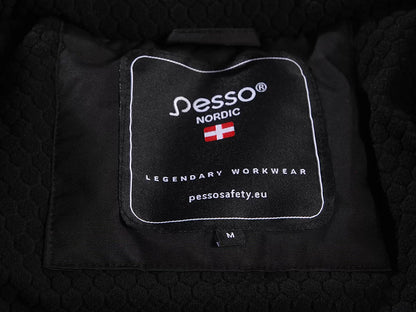 NOVA_OR, WATERPROOF WINTER JACKET PESSO NOVA, BLACK ORANGE