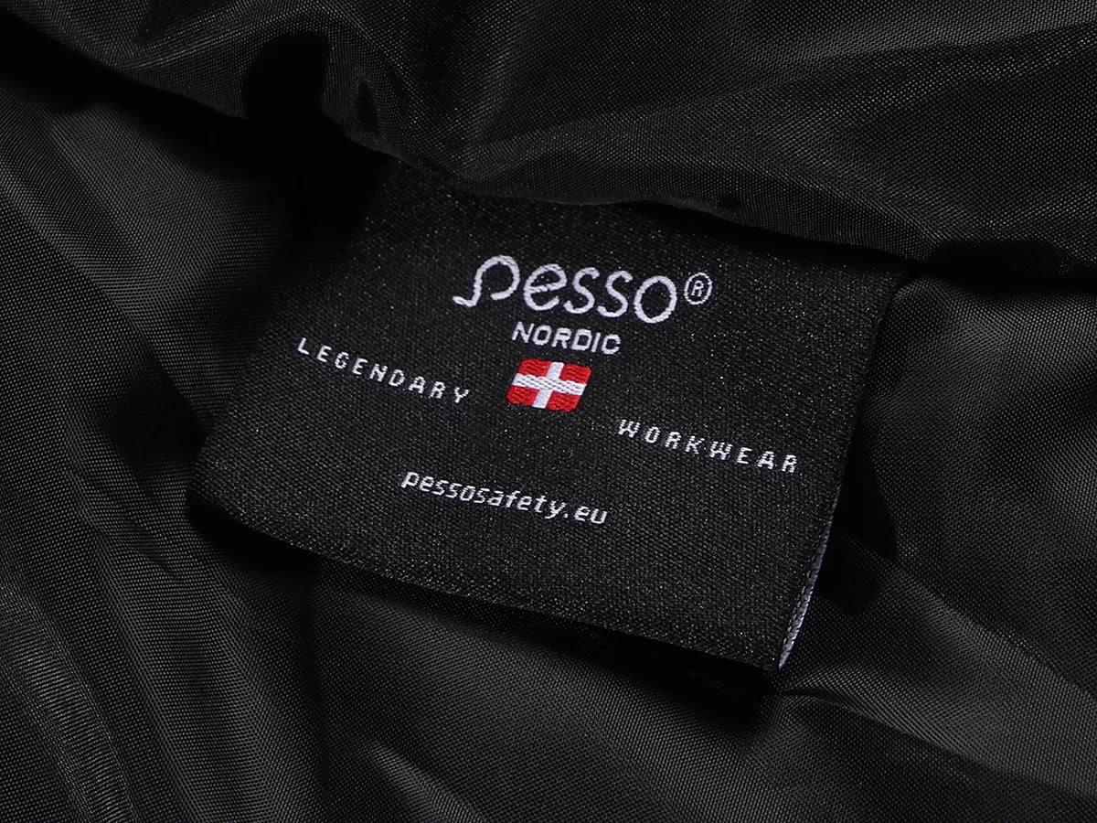 NOVA_OR, WATERPROOF WINTER JACKET PESSO NOVA, BLACK ORANGE