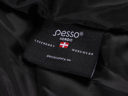 NOVA_OR, WATERPROOF WINTER JACKET PESSO NOVA, BLACK ORANGE