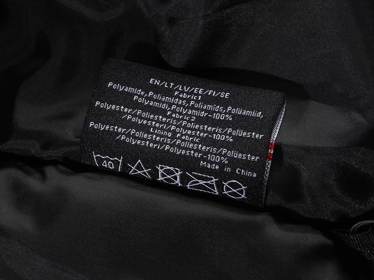 NOVA_OR, WATERPROOF WINTER JACKET PESSO NOVA, BLACK ORANGE