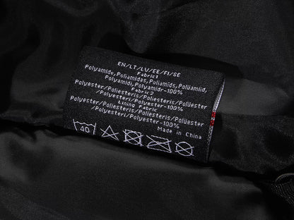 NOVA_OR, WATERPROOF WINTER JACKET PESSO NOVA, BLACK ORANGE