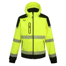 PALERMO_G, HI-VIS SOFTSHELL JACKET PESSO PALERMO, YELLOW