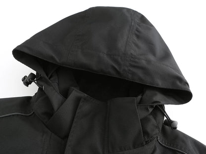 PEGASUS, WATERPROOF WINTER JACKET PESSO PEGASUS, BLACK