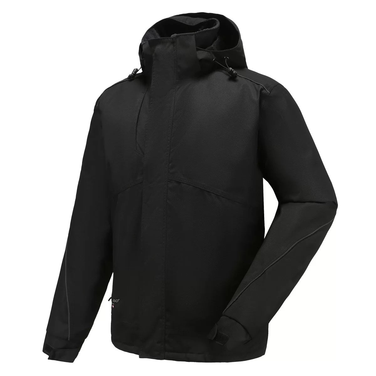 PEGASUS, WATERPROOF WINTER JACKET PESSO PEGASUS, BLACK