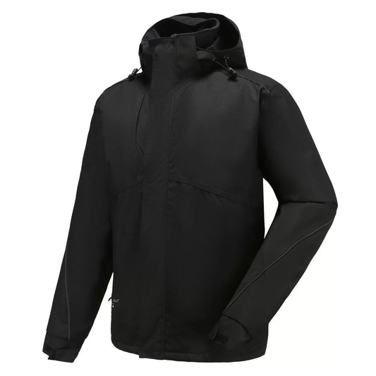 PEGASUS, WATERPROOF WINTER JACKET PESSO PEGASUS, BLACK