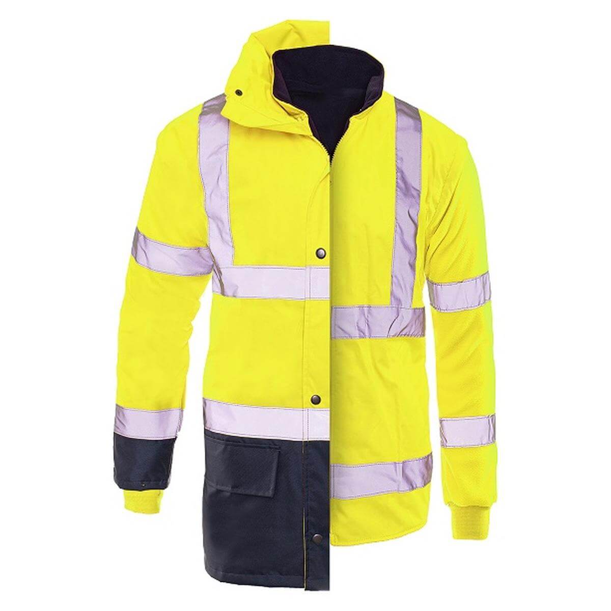 PROLUMO 5IN1 INSULATED JACKET YELLOW HV