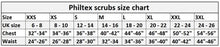 PhilTex Ladies Stretch Scrub Electric Blue