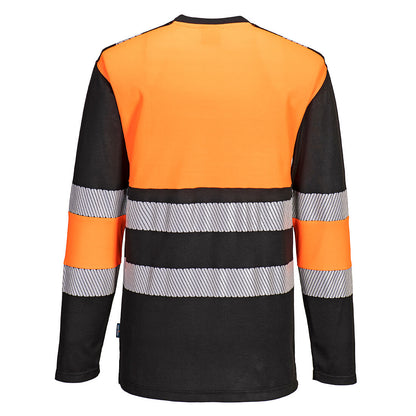 PW312 - PW3 Hi-Vis Cotton Comfort Class 1 T-Shirt L/S
