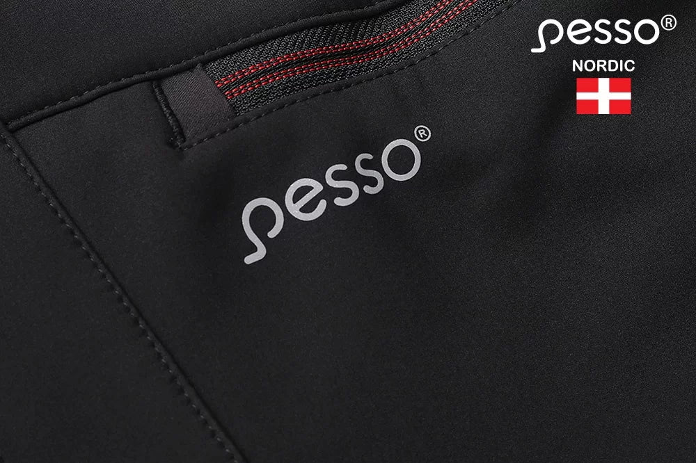 SOFTBLACK, SOFTSHELL VEST PESSO SOFTBLACK, BLACK