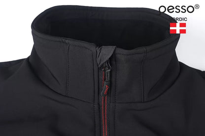 SOFTBLACK, SOFTSHELL VEST PESSO SOFTBLACK, BLACK