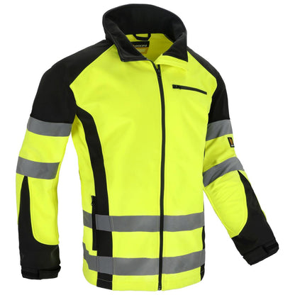 SNIPER SOFTSHELL YELLOW HV JACKET