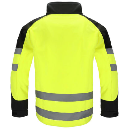 SNIPER SOFTSHELL YELLOW HV JACKET