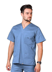 PHILTEX- Poly Cotton Unisex Scrub Top (Ceil Blue)