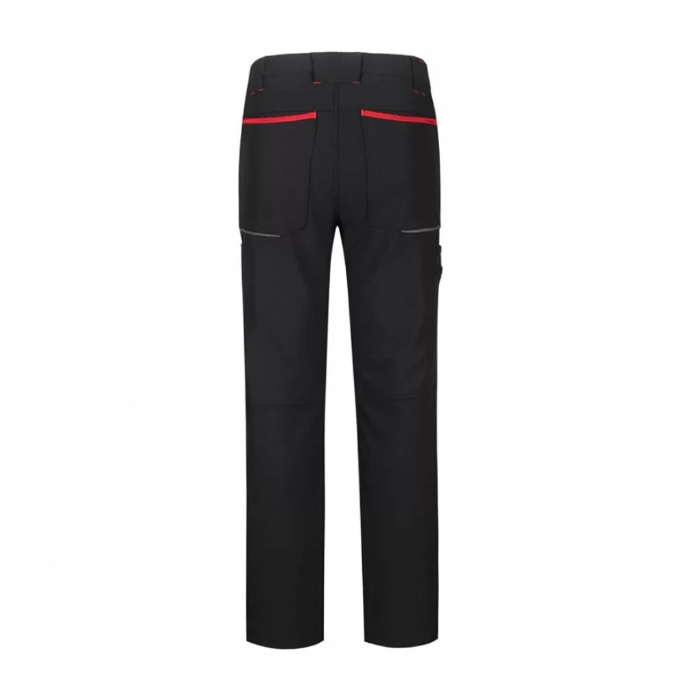 NEBRASKA_J, SOFTSHELL PANTS PESSO NEBRASKA, BLACK